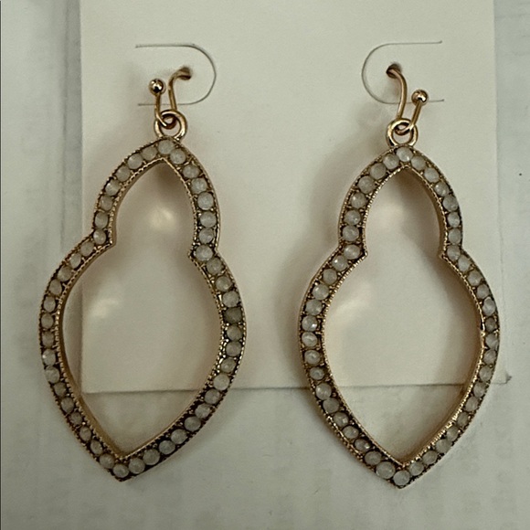 Marlyn Schiff Gold-Tone Openwork Earrings - Picture 2 of 3